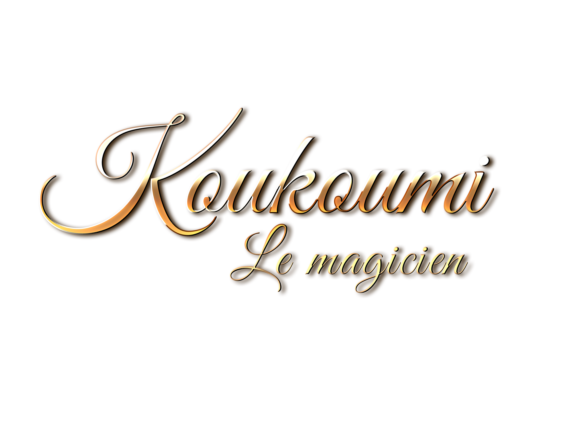 Image avec un texte Koukoumi le Magicien